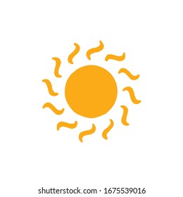 Icono de Sun para proyectos de diseño gráfico