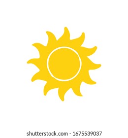 Sun Icon for Graphic Design Projects