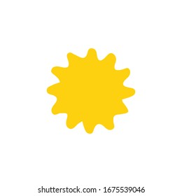 Sun Icon for Graphic Design Projects