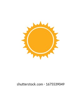 Sun Icon for Graphic Design Projects