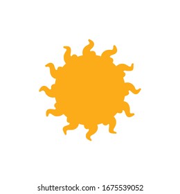 Sun Icon for Graphic Design Projects
