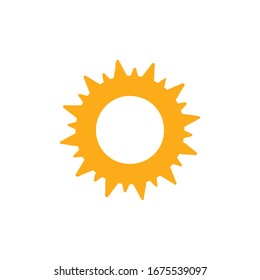 Sun Icon for Graphic Design Projects