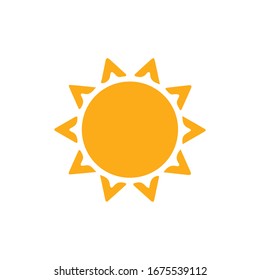 Sun Icon for Graphic Design Projects