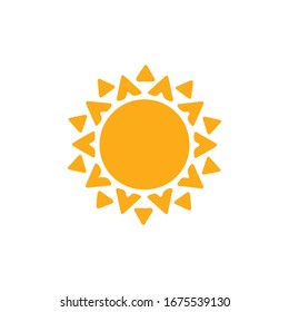 Sun Icon for Graphic Design Projects