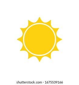 Sun Icon for Graphic Design Projects