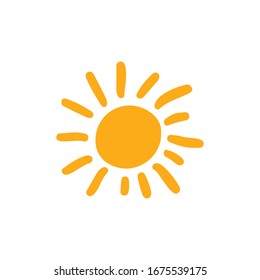 Sun Icon for Graphic Design Projects