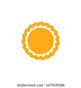 Icono de Sun para proyectos de diseño gráfico