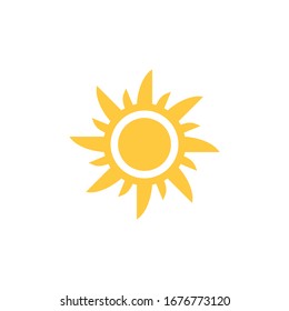 Sun Icon for Graphic Design Projects