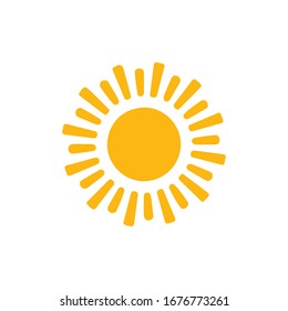 Sun Icon für Grafikdesign-Projekte