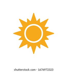 Sun Icon for Graphic Design Projects