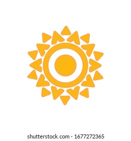 Sun Icon für Grafikdesign-Projekte