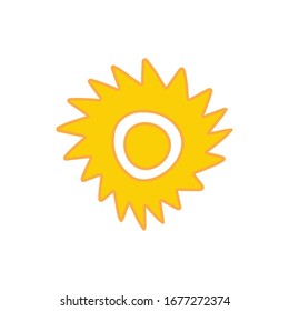 Sun Icon for Graphic Design Projects