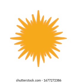 Sun Icon for Graphic Design Projects