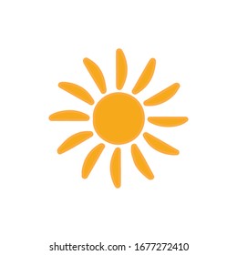 Sun Icon for Graphic Design Projects