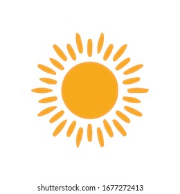Sun Icon für Grafikdesign-Projekte