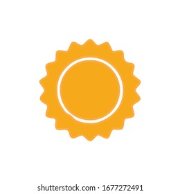 Sun Icon for Graphic Design Projects