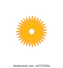 Icono de Sun para proyectos de diseño gráfico