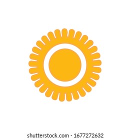 Sun Icon for Graphic Design Projects
