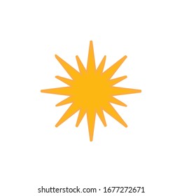 Icono de Sun para proyectos de diseño gráfico