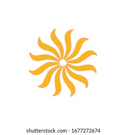 Sun Icon for Graphic Design Projects