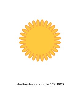 Sun Icon for Graphic Design Projects