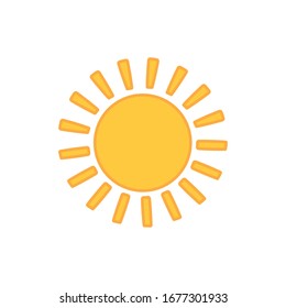 Icono de Sun para proyectos de diseño gráfico