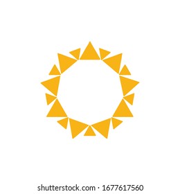 Sun Icon for Graphic Design Projects