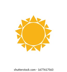 Sun Icon for Graphic Design Projects