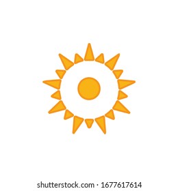 Icono de Sun para proyectos de diseño gráfico