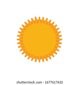 Sun Icon for Graphic Design Projects