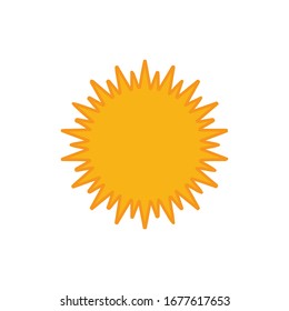 Sun Icon for Graphic Design Projects