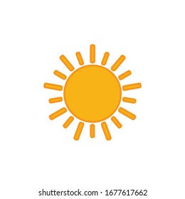 Sun Icon for Graphic Design Projects
