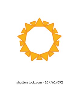 Sun Icon for Graphic Design Projects