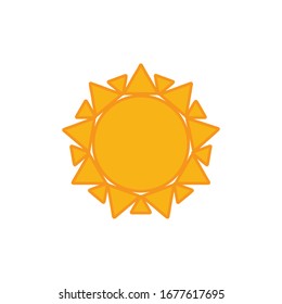 Sun Icon for Graphic Design Projects