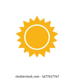 Sun Icon for Graphic Design Projects