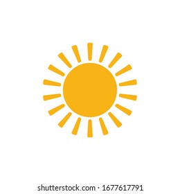 Sun Icon for Graphic Design Projects
