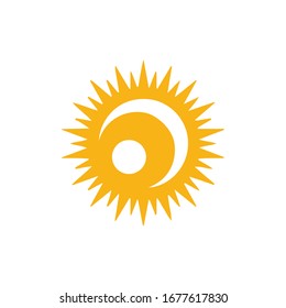 Sun Icon for Graphic Design Projects