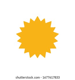Icono de Sun para proyectos de diseño gráfico