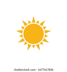 Sun Icon for Graphic Design Projects