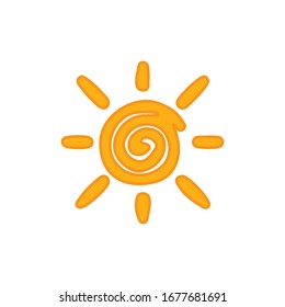 Sun Icon for Graphic Design Projects
