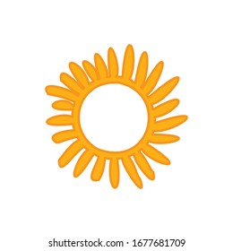 Icono de Sun para proyectos de diseño gráfico