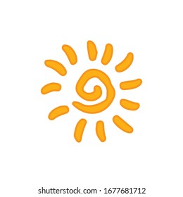 Sun Icon for Graphic Design Projects