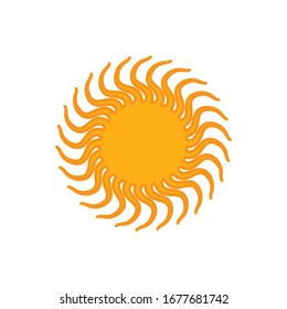 Sun Icon for Graphic Design Projects