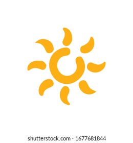 Sun Icon for Graphic Design Projects