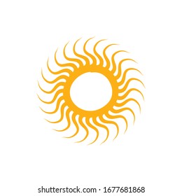 Sun Icon for Graphic Design Projects
