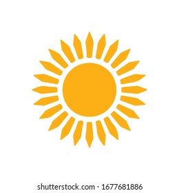 Sun Icon for Graphic Design Projects