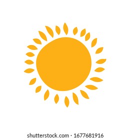 Sun Icon for Graphic Design Projects