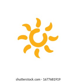 Icono de Sun para proyectos de diseño gráfico