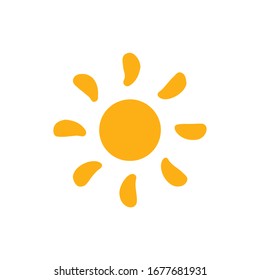 Sun Icon for Graphic Design Projects