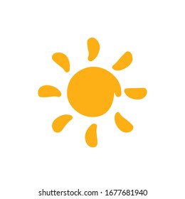 Sun Icon for Graphic Design Projects